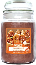 Düfte, Parfümerie und Kosmetik Duftkerze im Glas Gingerbread - Airpure Jar Scented Candle Gingerbread