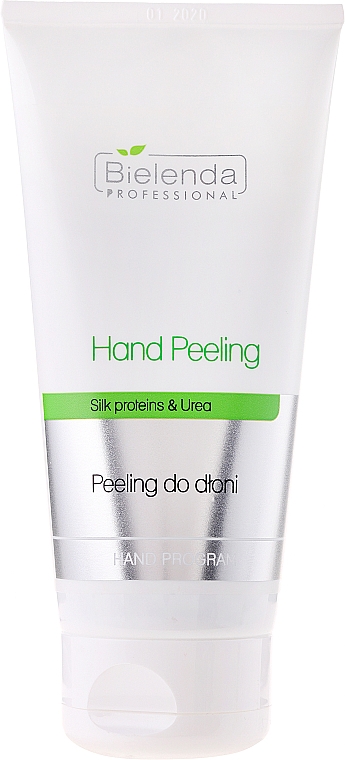 Handpeeling mit Seidenproteinen und Harnstoff - Bielenda Professional Hand Peeling — Bild N1