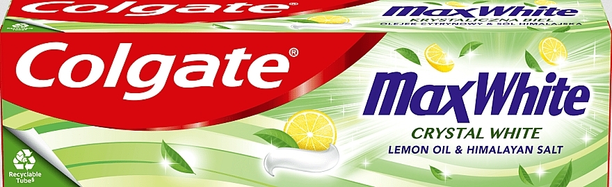 Zahnpasta - Colgate Max White Himalayan Salt & Lemon  — Bild N1