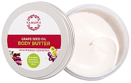 Düfte, Parfümerie und Kosmetik Körperbutter mit Traubenkernöl - Yamuna Grape Seed Oil Body Butter