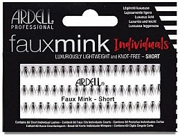 Wimpernbüschel-Set - Ardell Faux Mink Individuals Knot Free-Short Black — Bild N1