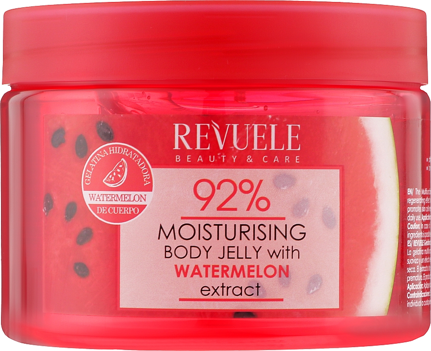 Körpergelee mit Wassermelonenextrakt - Revuele Body Jelly Moisturising Watermelon — Bild N1