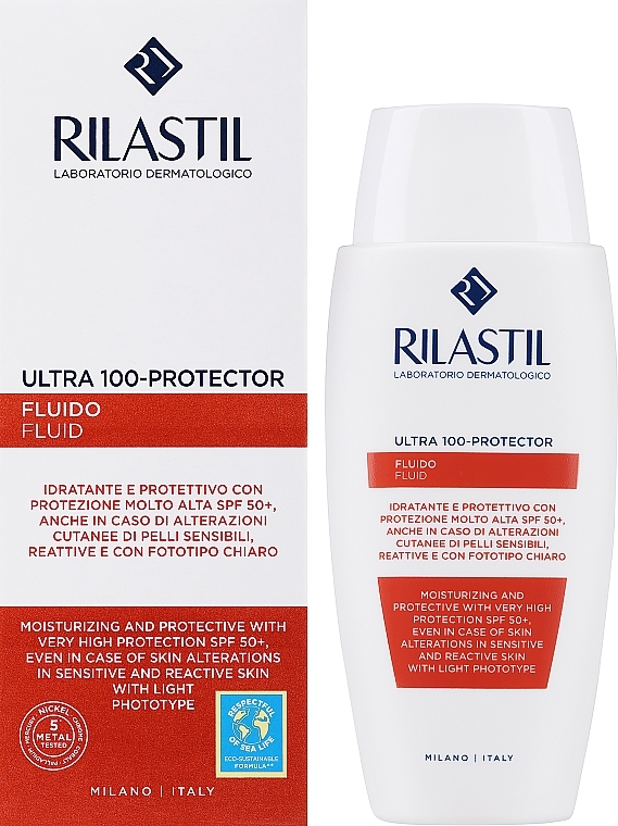 Sonnenschutzfluid für Gesicht und Körper - Rilastil Sun System Rilastil Ultra Protector 100+ SPF50+ — Bild N2