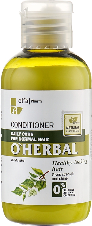 Haarspülung für normales Haar mit Birkenextrakt - O'Herbal Conditioner for normal hair