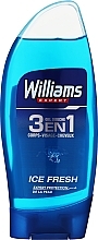 3in1 Erfrischendes Duschgel für Körper, Gesicht und Haar - Williams Expert Ice Fresh Shower Gel — Bild N1