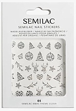Düfte, Parfümerie und Kosmetik Dekorative Nagelsticker - Semilac Nail Stickers 