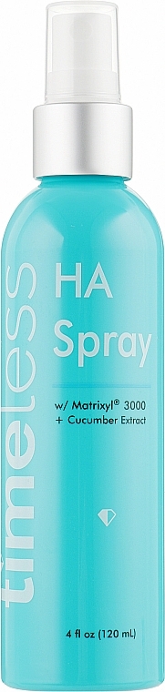 Erfrischender und feuchtigkeitsspendender Gesichtsnebel - Timeless Skin Care HA Matrixyl 3000 Cucumber Spray — Bild N1