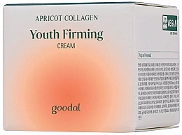 Düfte, Parfümerie und Kosmetik Verjüngende Gesichtscreme mit Aprikosenkollagen - Goodal Apricot Collagen Youth Firming Cream