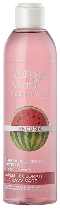 Aufhellendes Schutzshampoo mit Wassermelonenextrakt - Bottega Verde Beauty Extracts Watermelon Brightening Protective Shampoo — Bild N1