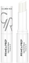 Düfte, Parfümerie und Kosmetik Lippenbase - Golden Rose Prime & Prep Lipstick Base