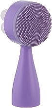 Massagebürste für das Gesicht violett - Ilu Face Cleansing Brush — Bild N2