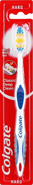 Zahnbürste hart Classic dunkelblau - Colgate Classic Deep Clean Hard — Bild N1