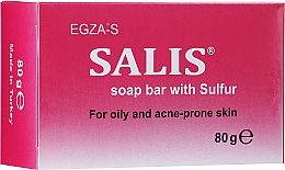 Reinigende und pflegende Schwefel-Seife für fettige und Problemhaut - Egza-S Salis Soap Bar With Sulfur — Bild N1