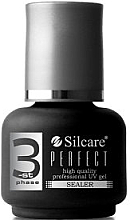 Düfte, Parfümerie und Kosmetik UV/LED Nagelgel ohne klebrige Schicht - Silcare Perfect Sealer UV Gel