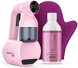 Düfte, Parfümerie und Kosmetik Selbstbräunungsset - MineTan Bronze Babe Personal Spray Tan Pink Kit (t/gun/1psc + glove/1psc + b/mist/237ml)