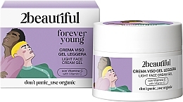 Düfte, Parfümerie und Kosmetik Leichtes Creme-Gel für das Gesicht - 2beautiful Forever Young Light Face Cream Gel 