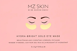 Goldene Augenmaske - MZ Skin Hydra-Bright Gold Eye Mask — Bild N1
