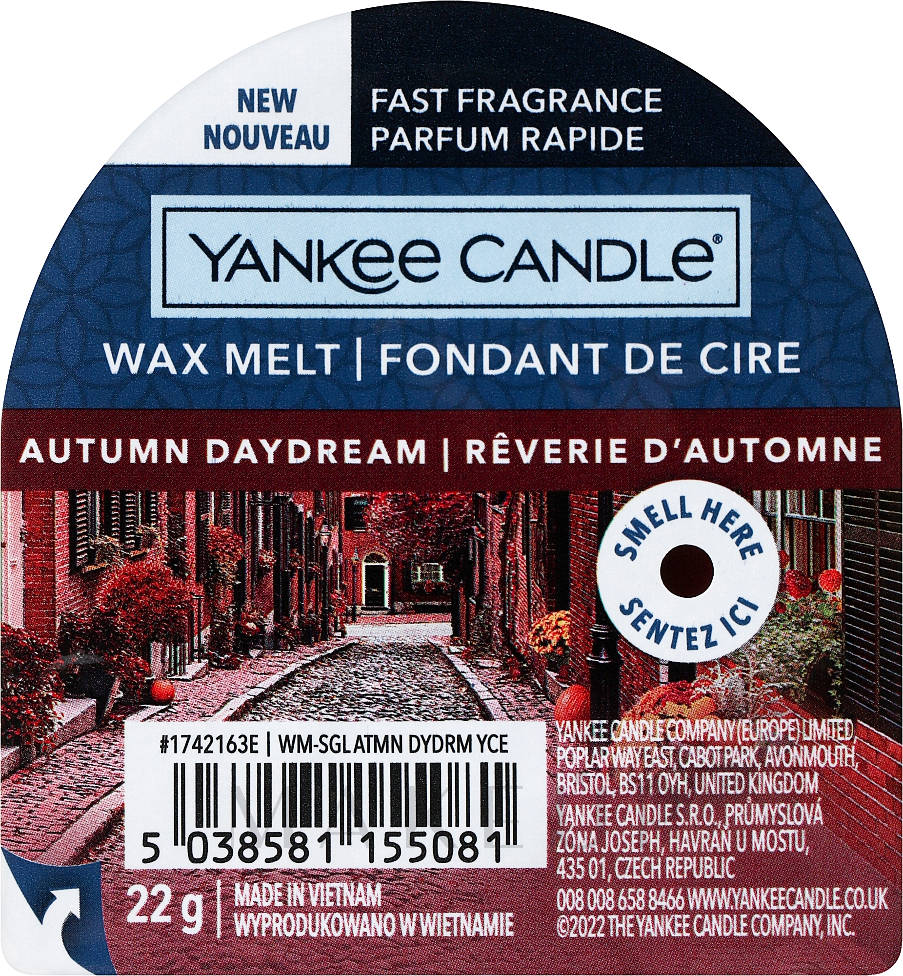 Aromatisches Wachs - Yankee Candle Autumn Daydream Wax Melts — Bild 22 g