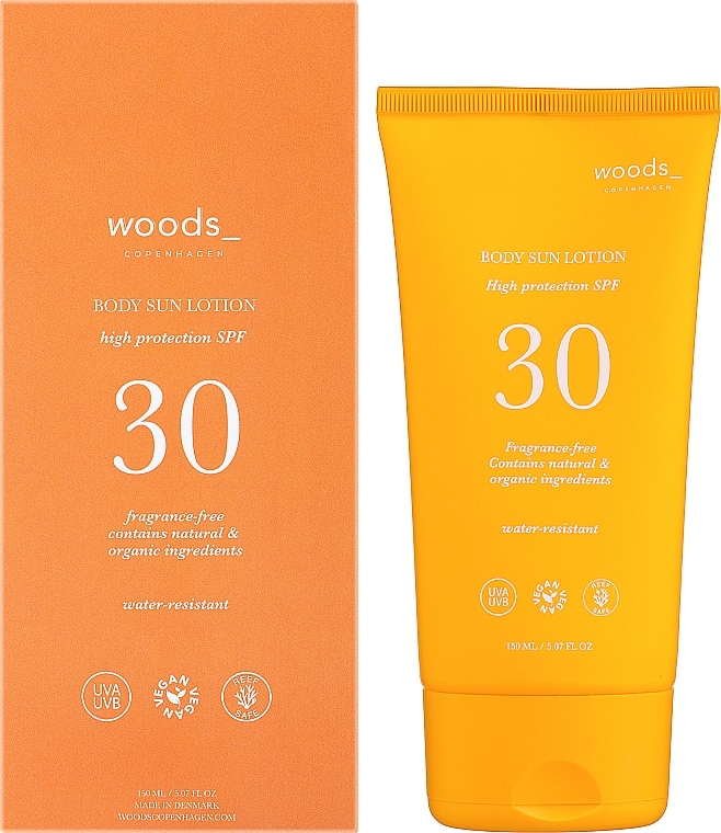 Sonnenschutzcreme für den Körper - Woods Copenhagen Sun Body SPF30 — Bild N2