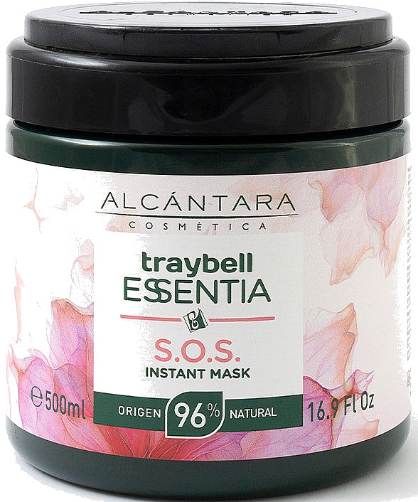 Ultra-regenerierende Haarmaske mit Soforteffekt - Alcantara Cosmetica Traybell Essentia SOS Instant Mask — Bild N1