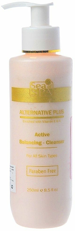 Balancierender Gesichtsreiniger mit Vitaminen A & E - Sea Of Spa Alternative Plus Active Balancing Cleanser