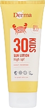 Düfte, Parfümerie und Kosmetik Sonnenschutzlotion für Kinder SPF 30 - Derma Sun Kids Lotion SPF30