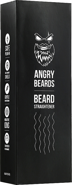 Dampfglätteisen für den Bart - Angry Beards Beard Straightener — Bild N3