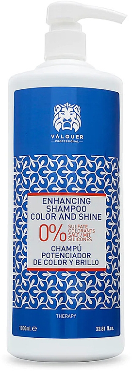 Shampoo für coloriertes Haar - Valquer Shampoo Shine And Colour Enhancer — Bild N1