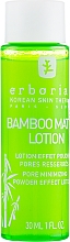 Düfte, Parfümerie und Kosmetik Porenminimierende und mattierende Reinigungslotion für das Gesicht mit Bambusextrakt - Erborian Cleansing Lotion