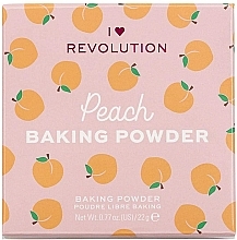 Loser Gesichtspuder Pfirsich - I Heart Revolution Loose Baking Powder Peach — Foto N5