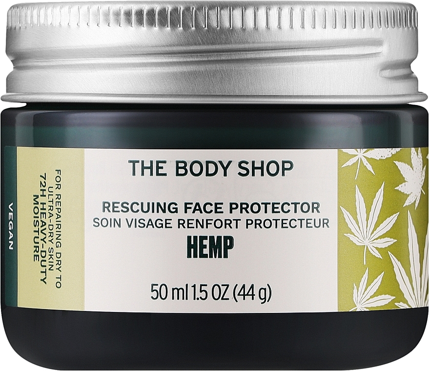 Gesichtscreme mit Hanf - The Body Shop Hemp Rescuing Face Protector — Bild N1