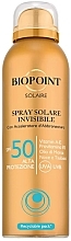 Düfte, Parfümerie und Kosmetik Sonnenschutzspray für das Gesicht SPF50 - Biopoint Solaire Spray Solar Invisible SPF 50