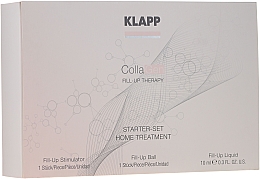 Düfte, Parfümerie und Kosmetik Gesichtspflegeset mit Kollagen - Klapp Collagen Starter Set Home Treatment