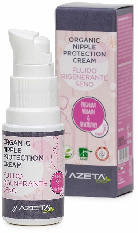 Regenerierende Brustwarzencreme - Azeta Bio Organic Nipple Protection Cream — Bild N1