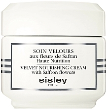 Düfte, Parfümerie und Kosmetik Pflegende Gesichtscreme mit Safranblütenextrakt - Sisley Soin Velours Aux Fleurs De Safran