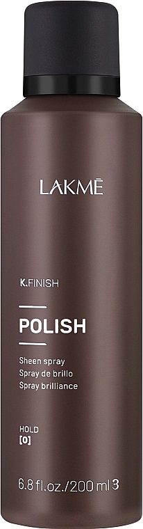 Haarglanzspray - Lakme K.Finish Polish Sheen Spray — Bild N1