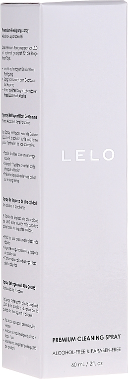 Premium-Reinigungsspray für Sexspielzeuge - Lelo Premium Antibacterial Sex Toy Cleaner Spray — Bild N1