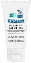 Feuchtigkeitsgel für das Gesicht - Sebamed Clear Face Oil Free Moisturizing Gel — Bild N1