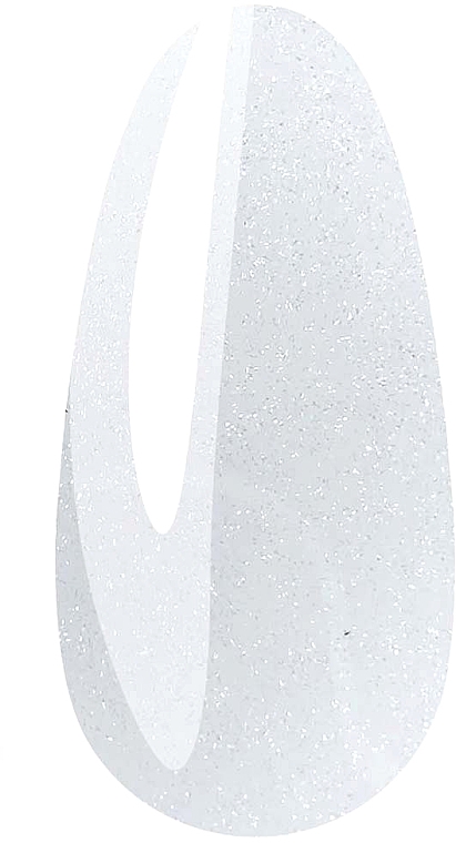 Gel-Nagelüberlack ohne Klebeschicht mit Mikroglanz - Tufi Profi Premium Glitter Top No Wipe — Bild N2
