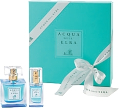 Düfte, Parfümerie und Kosmetik Acqua Dell Elba Blu - Duftset (Eau de Parfum 50ml + Eau de Parfum Mini 15ml) 