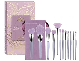 Make-up-Pinsel-Set 13 St. violett - Ecarla — Bild N1