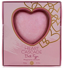 Düfte, Parfümerie und Kosmetik Badebombe Magnolie - Accentra Sparkling Heart Cascade Magnolia Dream Bath Fizzer