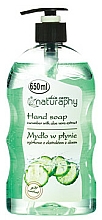 Düfte, Parfümerie und Kosmetik Flüssige Handseife mit Gurke und Aloe Vera - Naturaphy Hand Soap