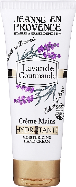 Feuchtigkeitsspendende Handcreme mit Lavendelextrakt - Jeanne en Provence Lavende Moisturizing Hand Cream — Bild N2