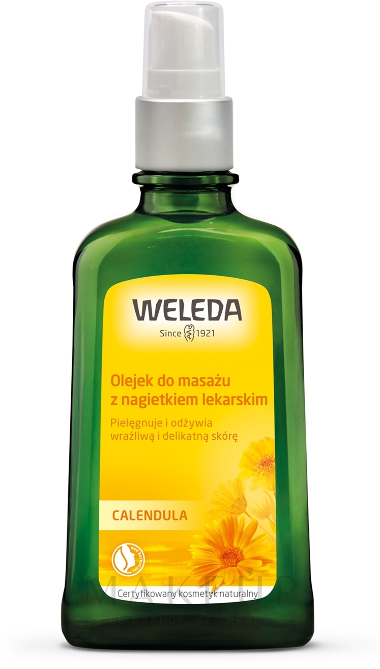 Massageöl mit Ringelblumenextrakt - Weleda Calendula Massageol — Bild 100 ml