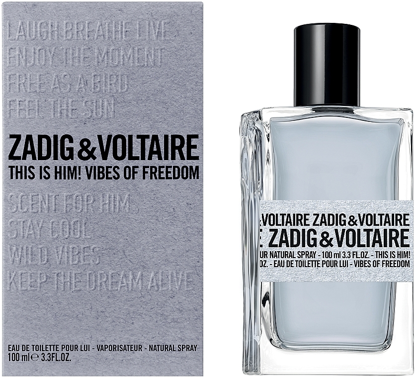 Zadig & Voltaire This Is Him! Vibes Of Freedom - Eau de Toilette — Bild N2