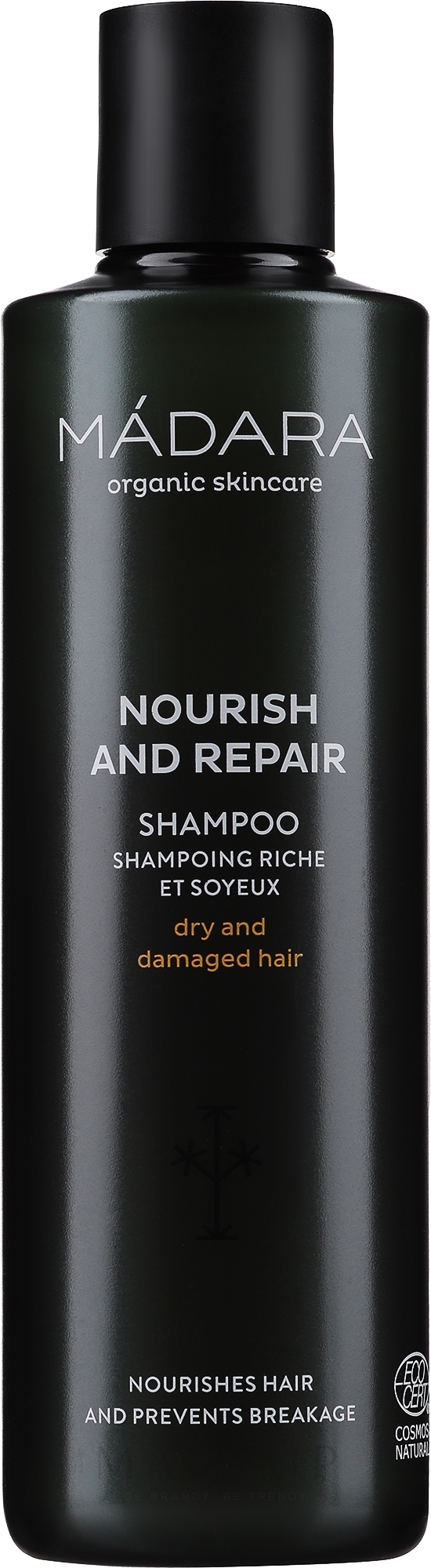 Shampoo für trockenes und strapaziertes Haar - Madara Cosmetics Nourish & Repair Shampoo — Bild 250 ml
