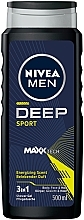 3in1 Duschgel - NIVEA MEN Deep Sport  — Bild N1