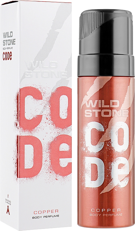 Parfümiertes Körperspray - Wild Stone Code Copper — Bild N1