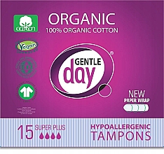 Düfte, Parfümerie und Kosmetik Hygienische Tampons 15 St. - Gentle Day Hypoallergenic Tampons Super Plus